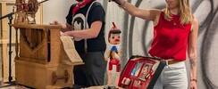 Les Saltimbanques de Lille - Orgue de Barbarie, chant, jonglerie et marionettes